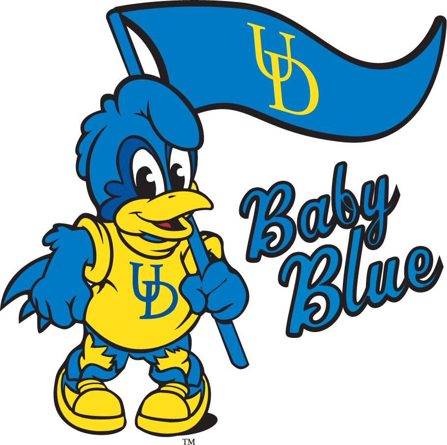 Delaware Blue Hens 1999-2009 Mascot Logo v3 diy DTF decal sticker